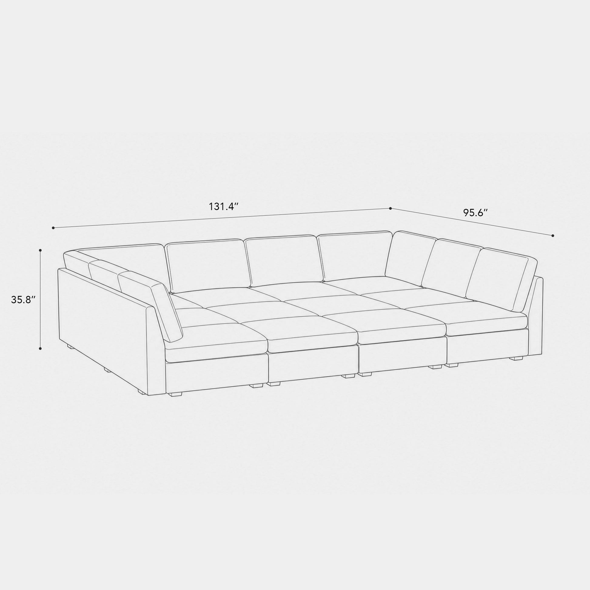 12-Seat-Pit-Sectional-dimension
