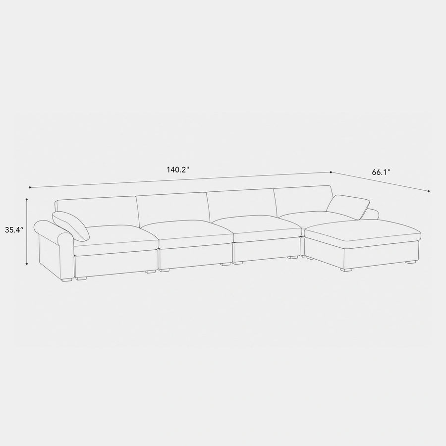 5-Seat-L-Shaped-Sectional-dimension