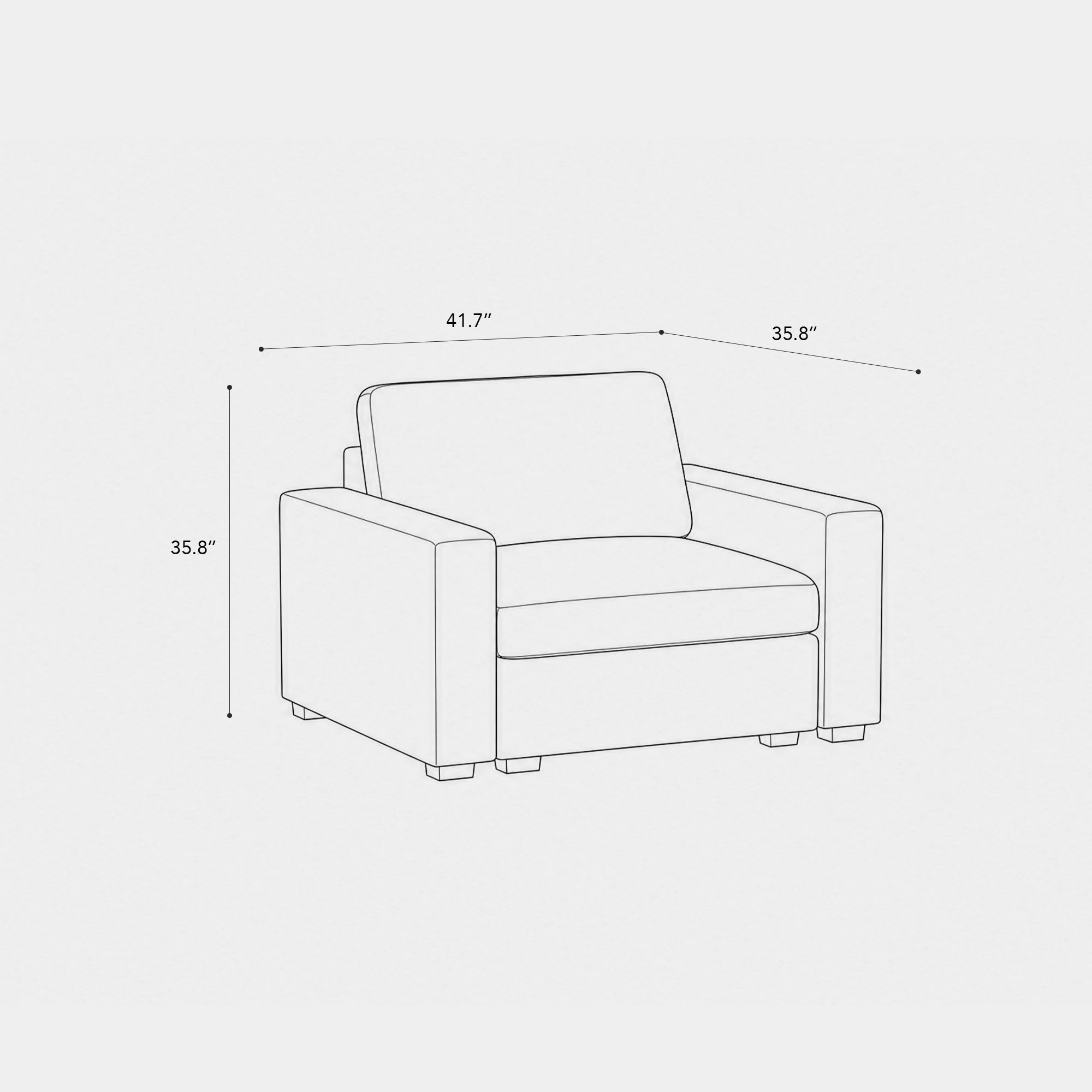 Armchair-dimension
