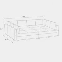 12-Seat-Pit-Sectional-dimension