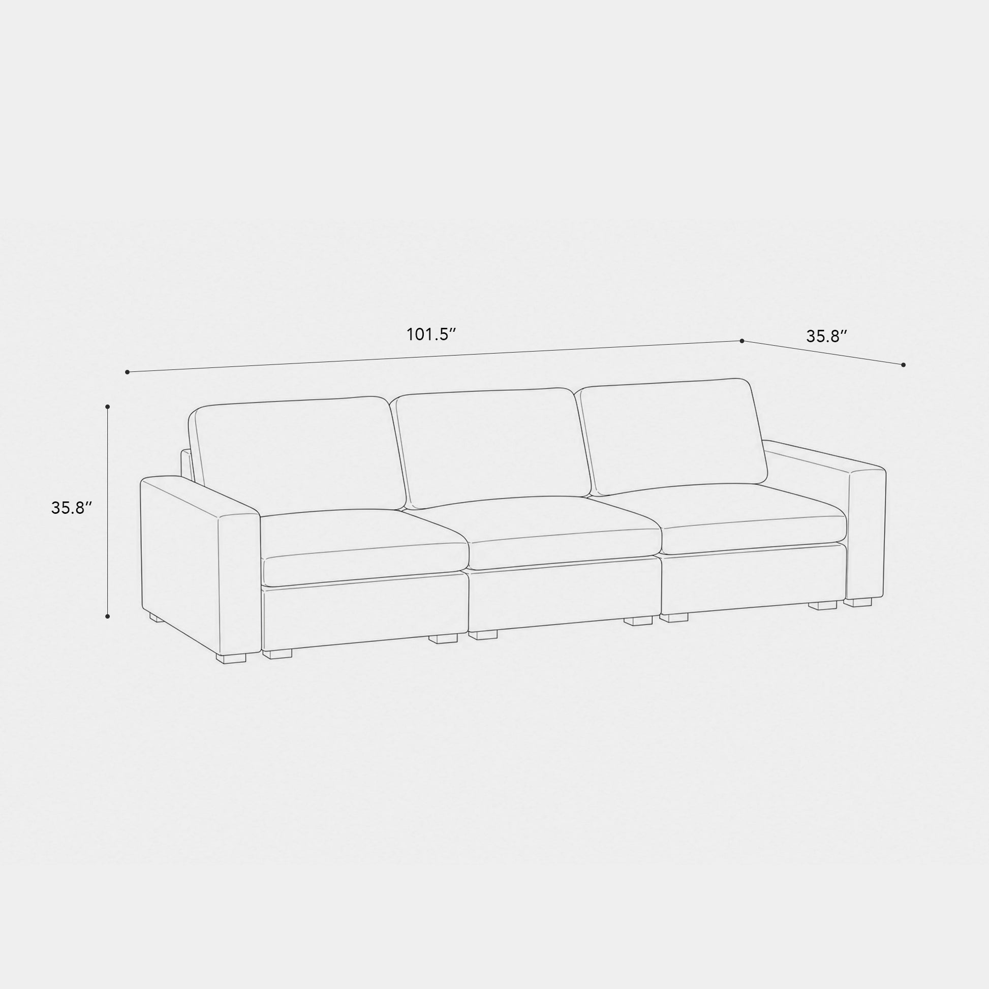 3-Seat-Sofa-dimension
