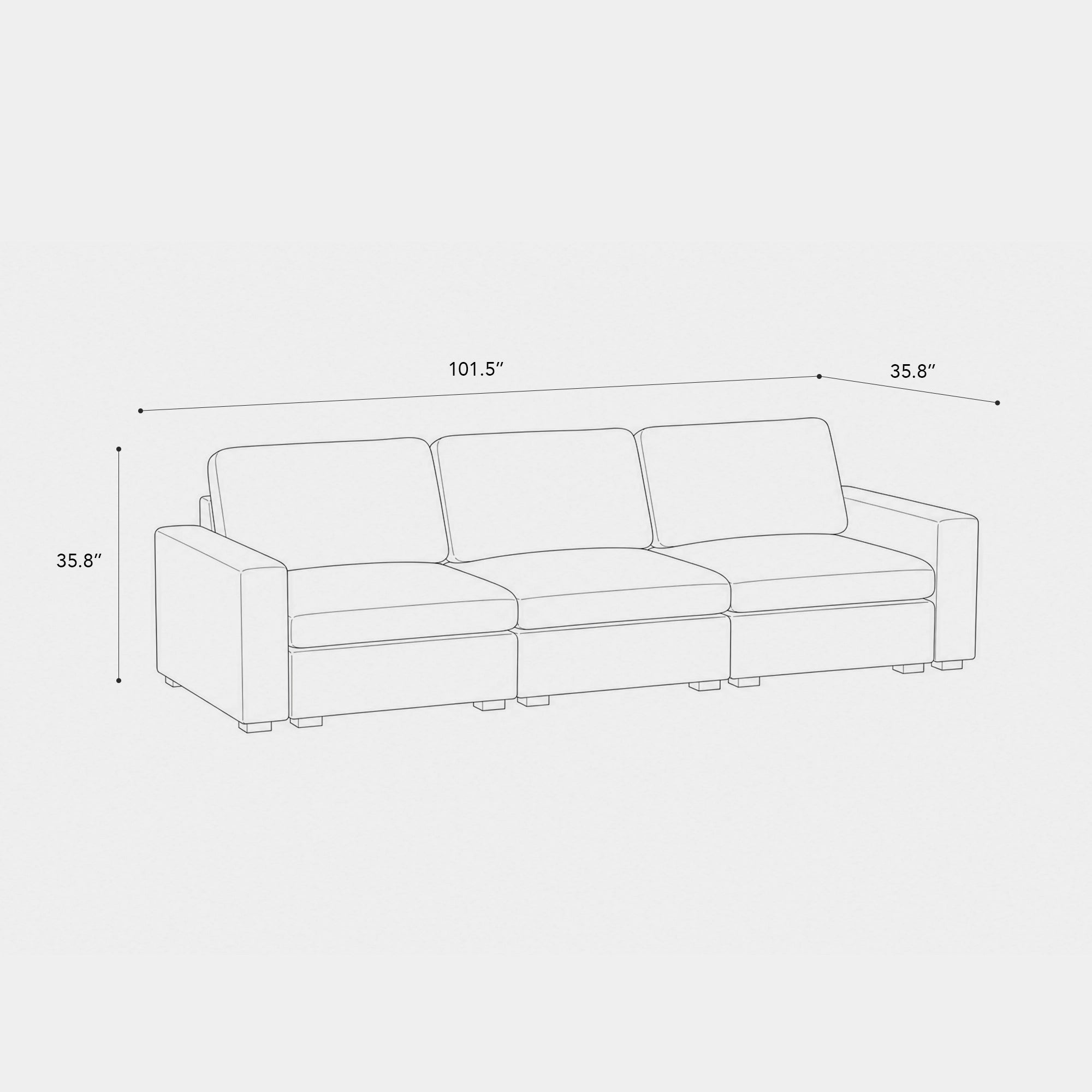 3-Seat-Sofa-dimension