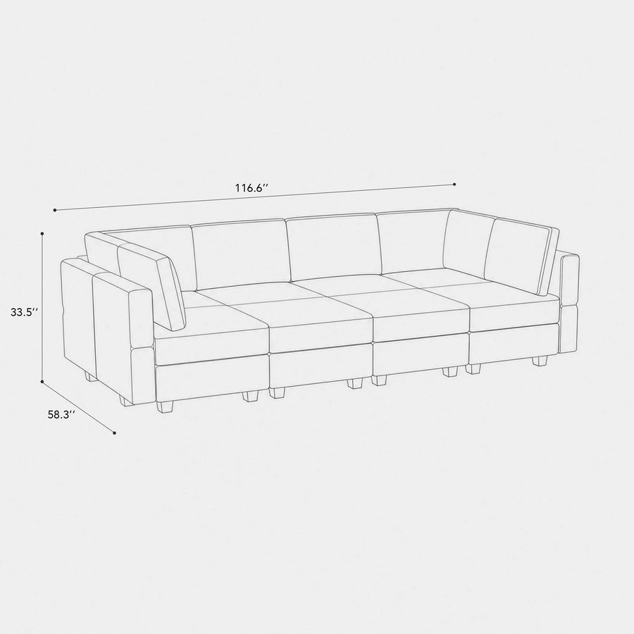 8-Seat-Pit-Sectional-dimension