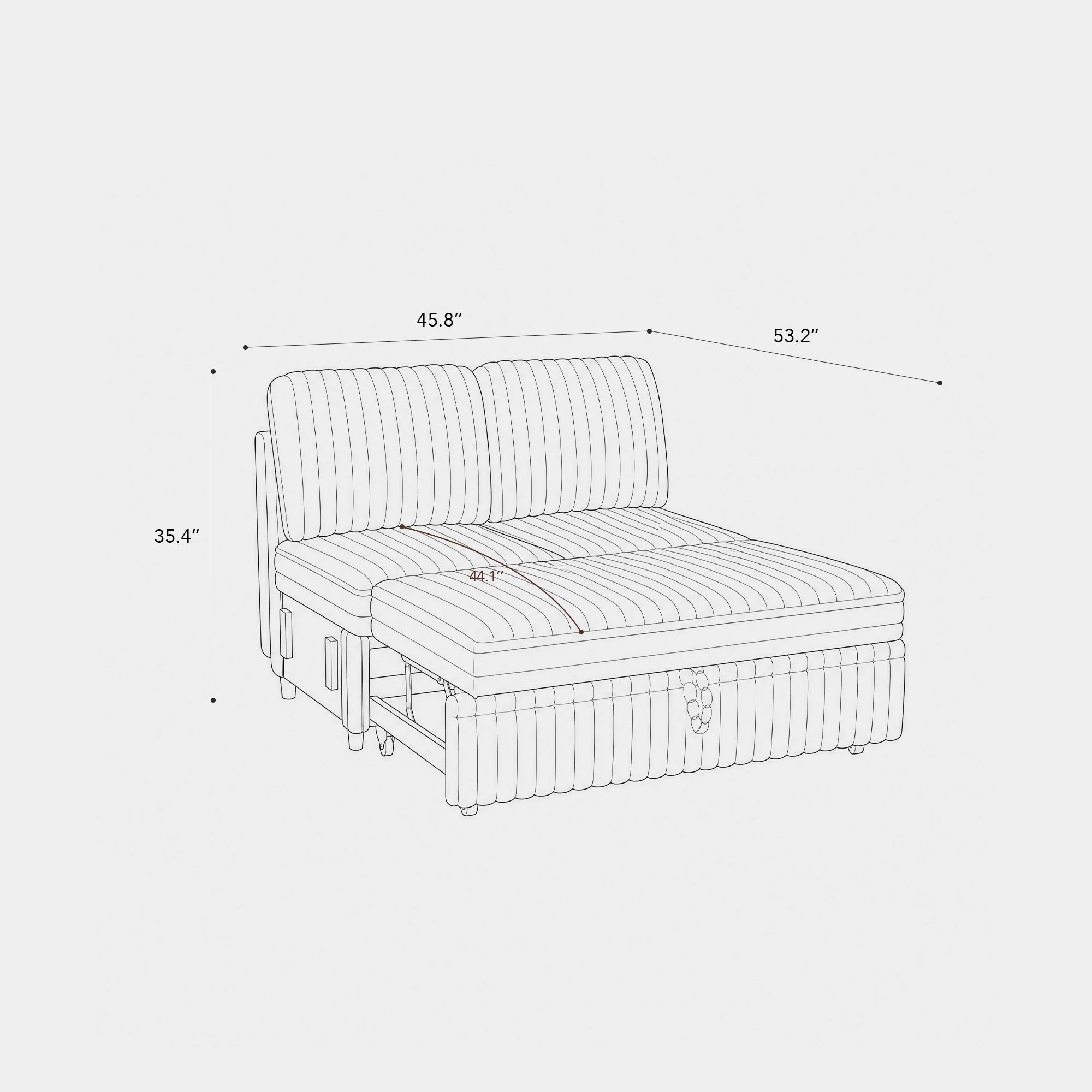 G-Pullout-Bed-dimension