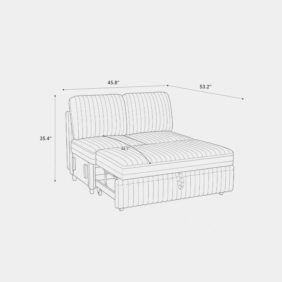 Module-Pullout-Loveseat-dimension