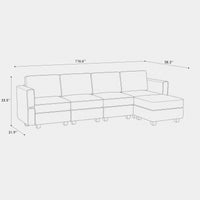 5-Seat-L-Shaped-Sectional-dimension