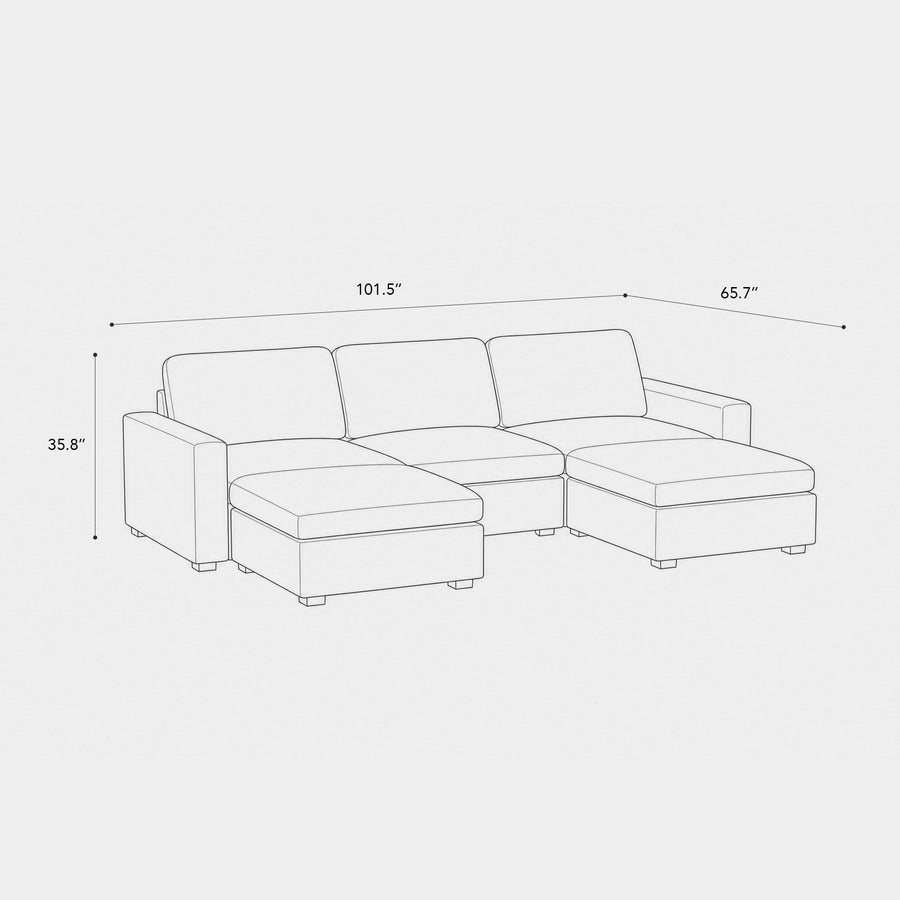 5-Seat-U-Shaped-Open-Sectional-dimension
