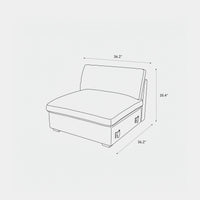 Module-Single-Seat-dimension