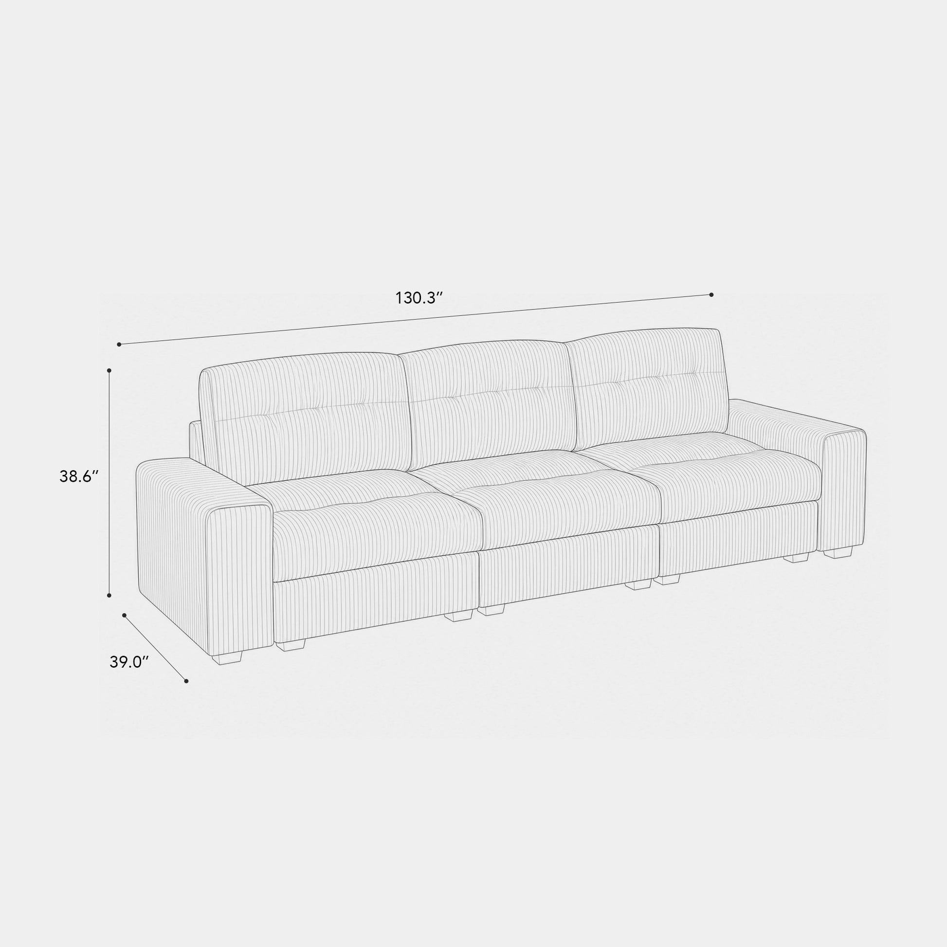 3-Seat-Sofa-dimension