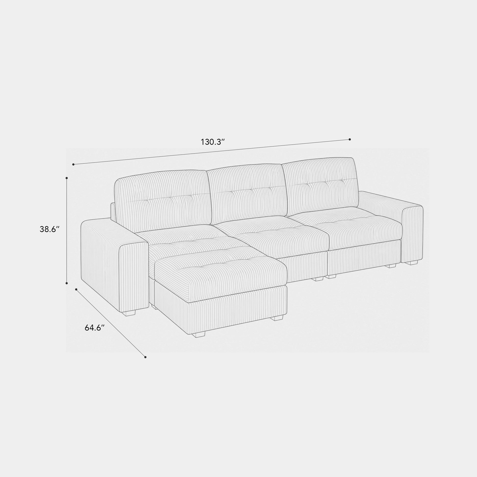3-Seat-Sectional-with-Ottoman-dimension