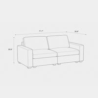 Loveseat-dimension