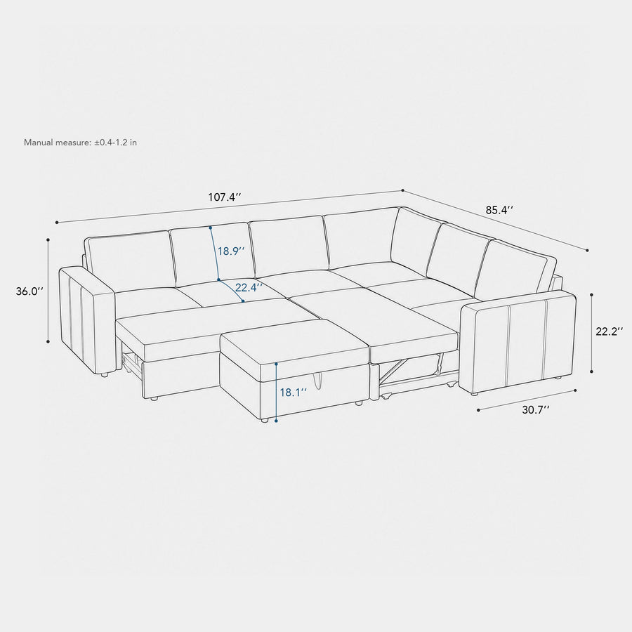 7-Seat-L-Shaped-Double-Pullout-Sectional-dimension