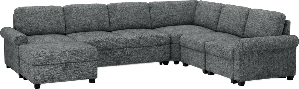 Belffin-grey-modular-U-shaped-sectional-sofa