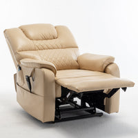 Smooth-Cream-/-Faux-Leather