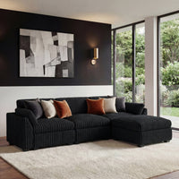 Obsidian-Black-/-Corduroy-4-Seat-L-Shaped-Sectional