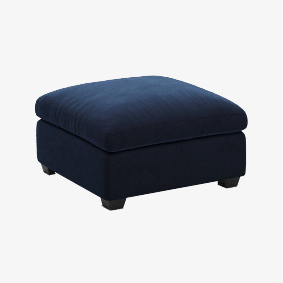Navy-Blue-/-Velvet-Module-Ottoman