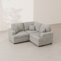 Frosted-Grey-/-Corduroy-3-Seat-L-Shaped-Sectional