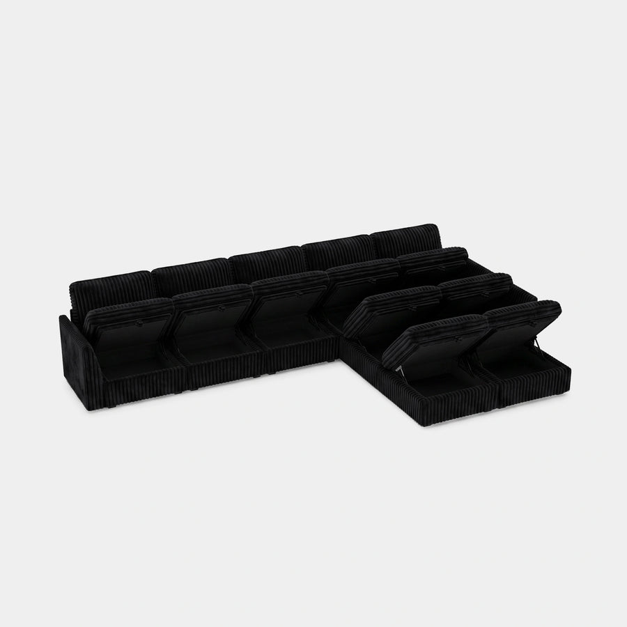 Onyx-Black-/-Corduroy-9-Seat-L-Shaped-Sectional