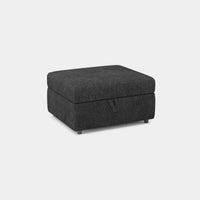 Graphite-Grey-/-Chenille-Module-Ottoman