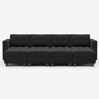 Ebony-Black-/-Velvet-8-Seat-Open-Pit-Sectional