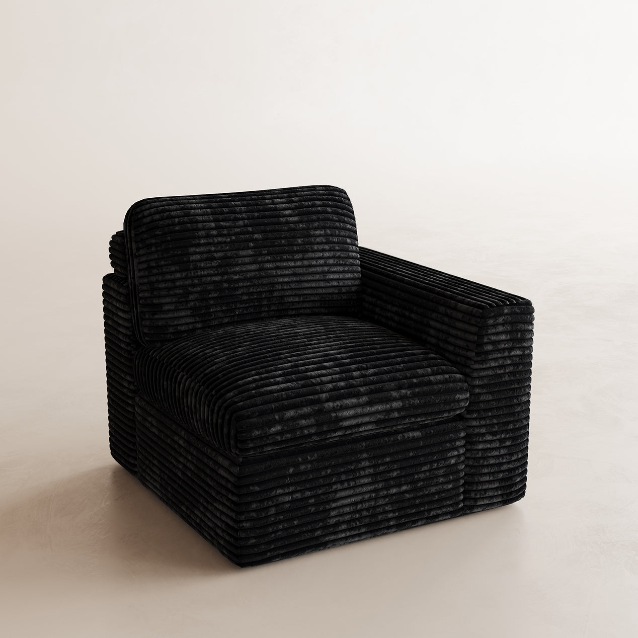 Corduroy-Piano-Black-A-Side-Seat