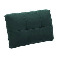 Tesso Velvet Tufted Back Cushion Belffin