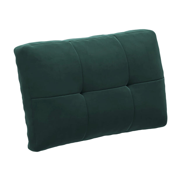 Tesso Velvet Tufted Back Cushion Belffin
