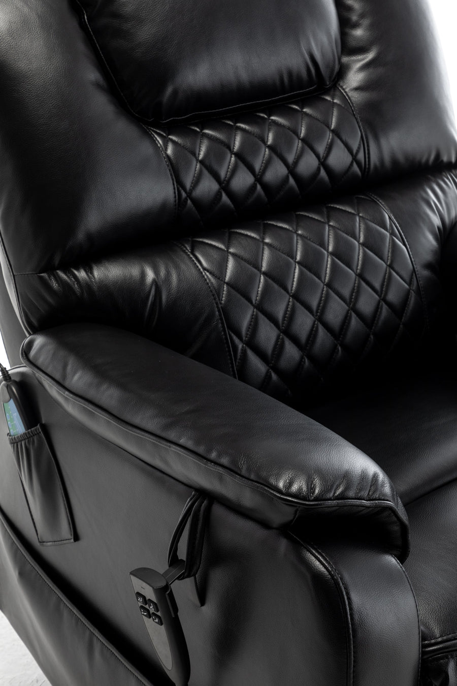 Sand-Black-/-Faux-Leather