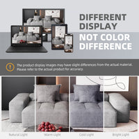 Cloud-Grey-/-Chenille-Loveseat