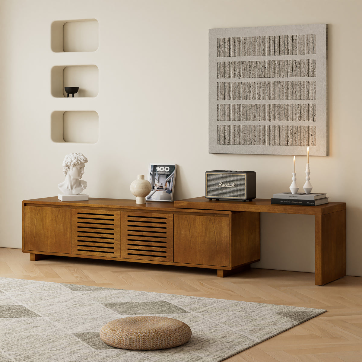 63” Expandable TV Stand