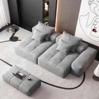 Cloud-Grey-/-Chenille-Loveseat