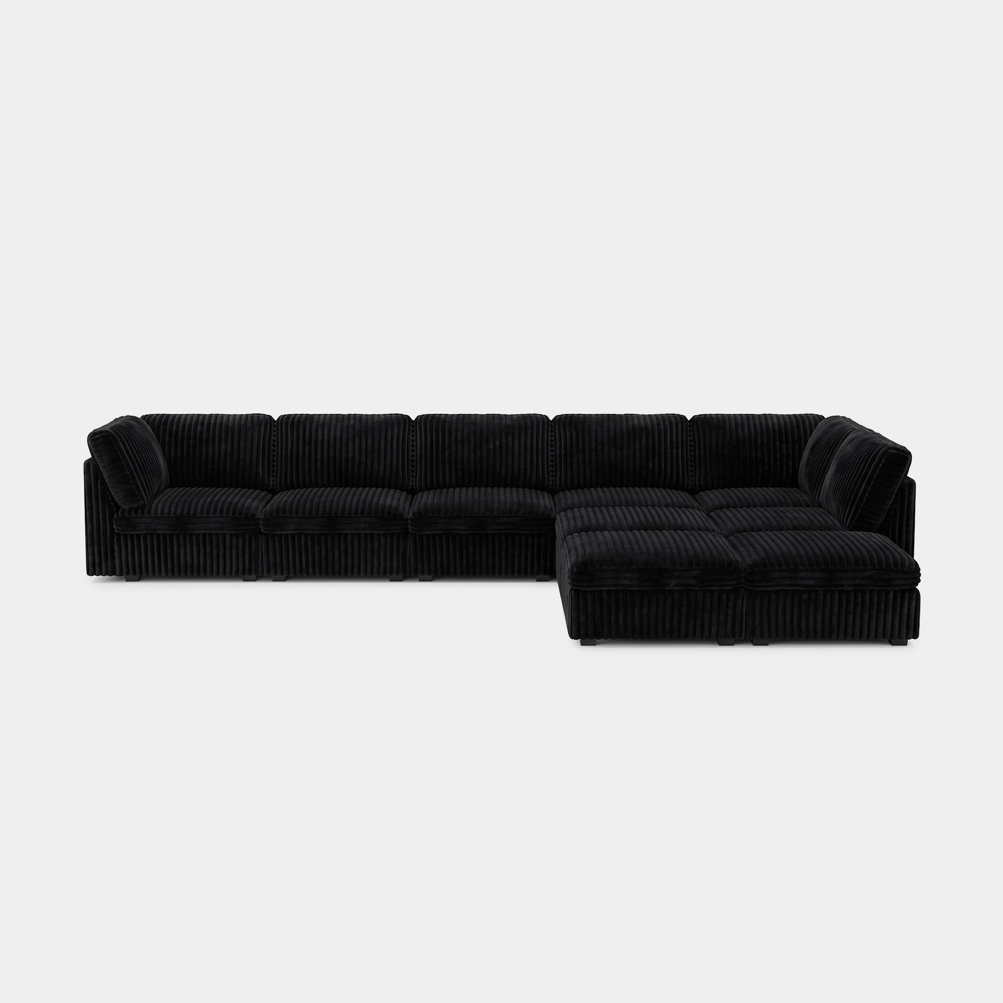 Obsidian-Black-/-Corduroy-9-Seat-L-Shaped-Sectional