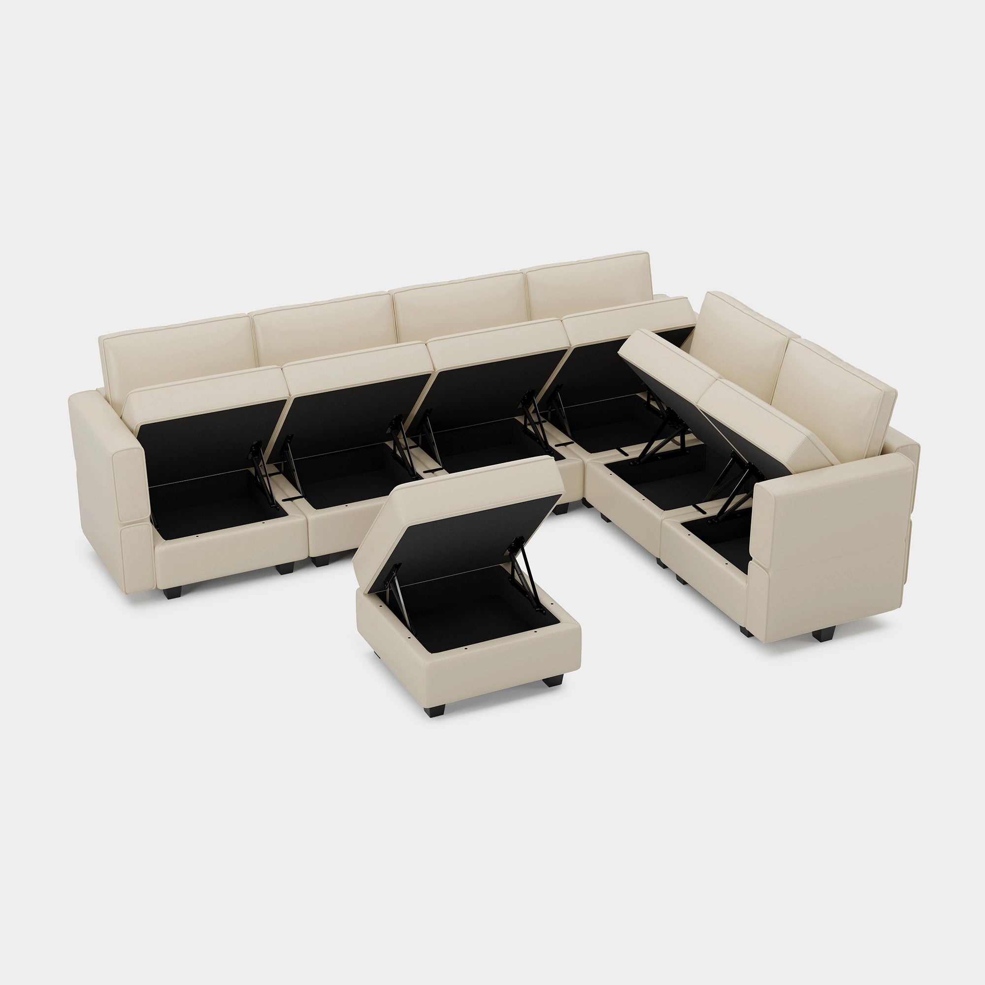 Shoji-White-/-Faux-Leather-A+7B