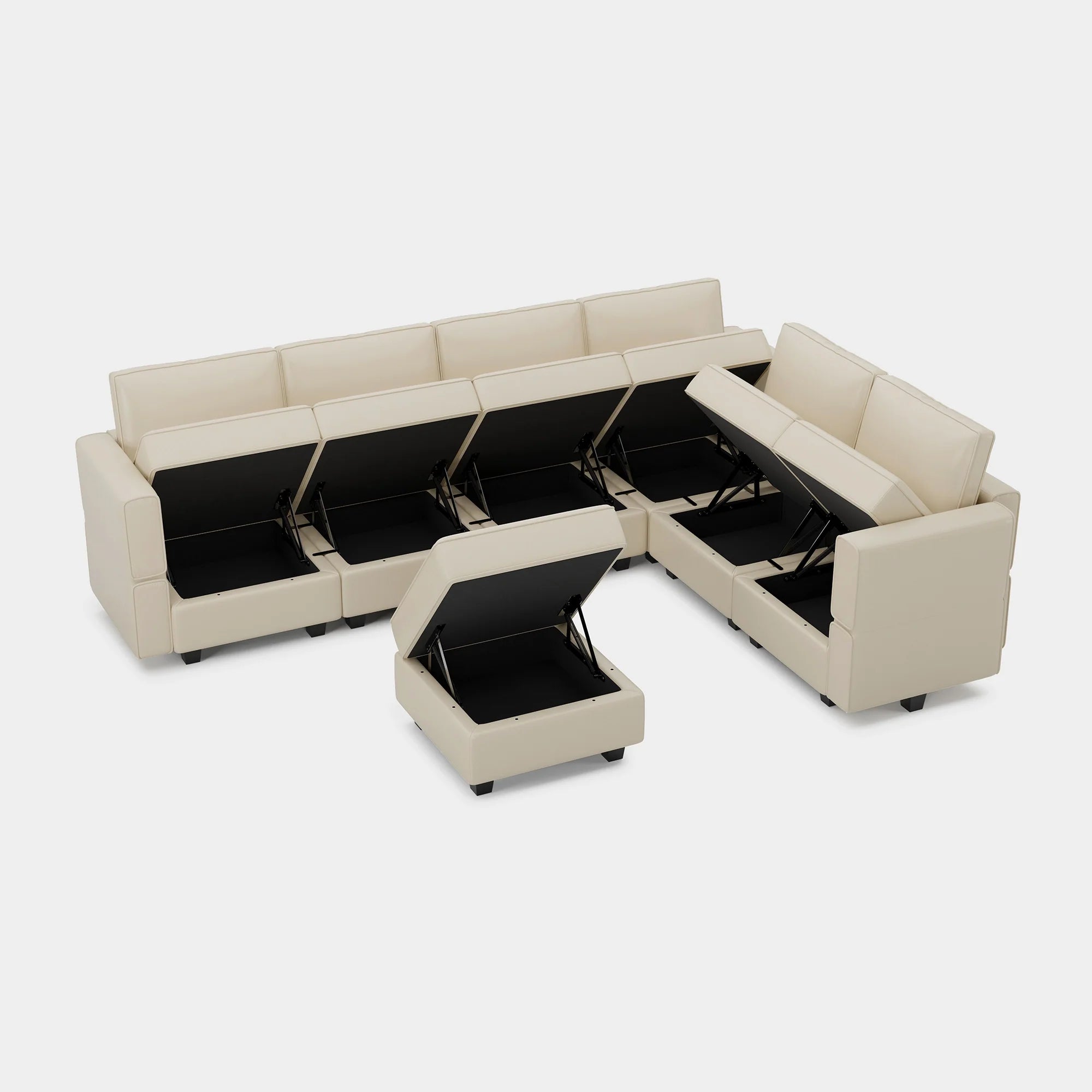 Shoji-White-/-Faux-Leather-A+7B