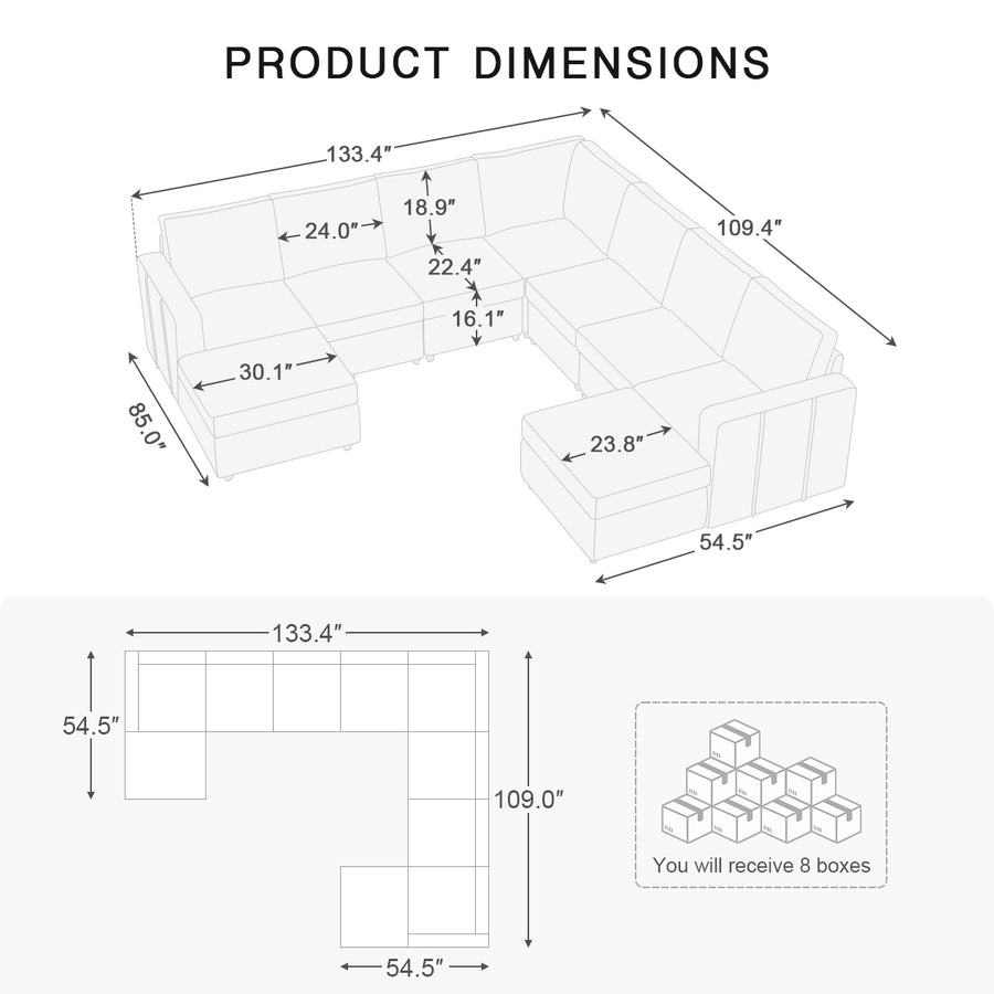 a+2c+d+2e+2f-dimension