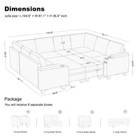 10-Seat-Pit-Sectional-dimension