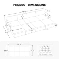 8-Seat-Open-Pit-Sectional-dimension