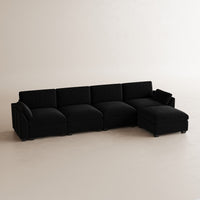 Midnight-Black-/-Velvet-5-Seat-L-Shaped-Sectional
