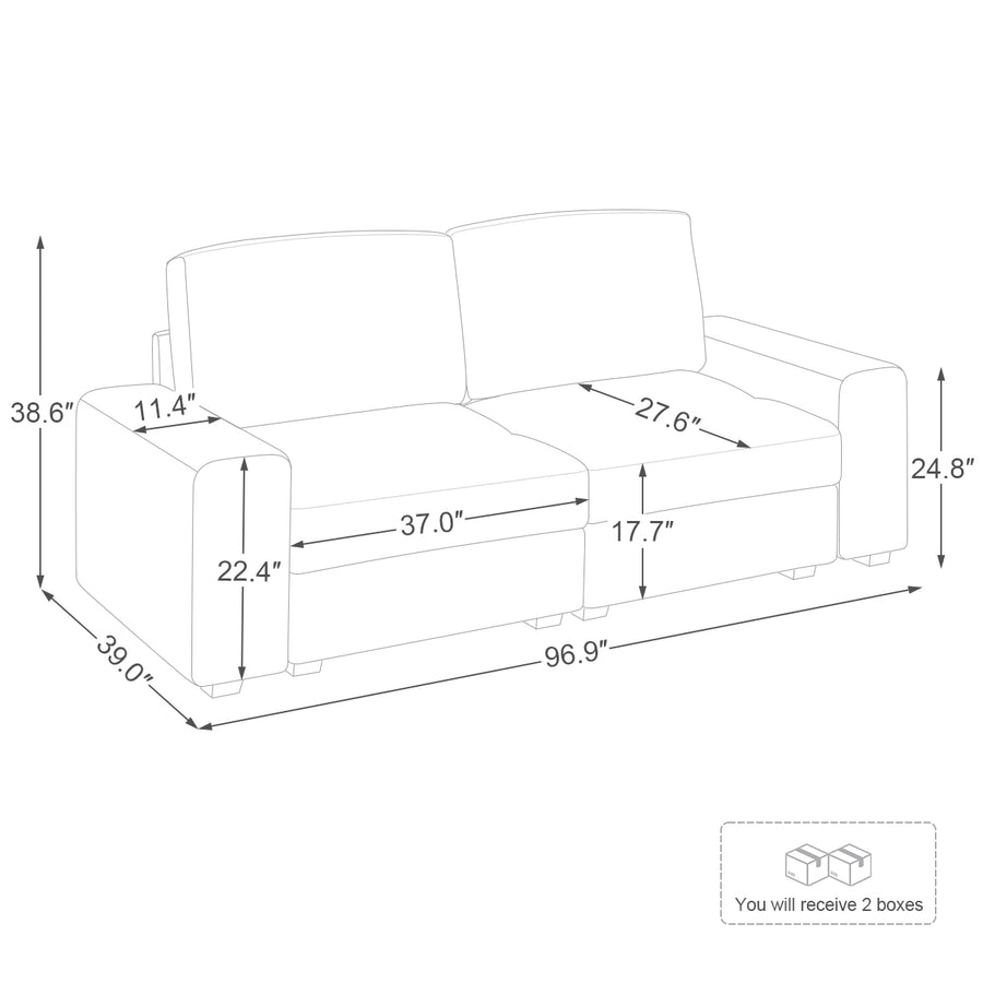 Loveseat-dimension