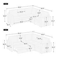 5-Seat-L-Shaped-Pullout-Sectional-dimension