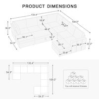 9-Seat-U-Shaped-Pullout-Sectional-dimension
