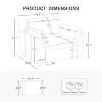 Armchair-dimension