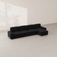 Obsidian-Black-/-Corduroy-4-Seat-L-Shaped-Sectional-with-Ottoman