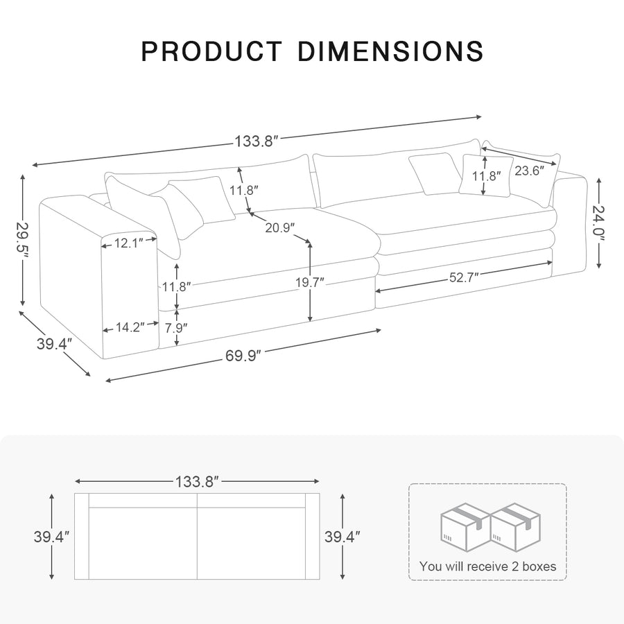4-Seats-Sofa-dimension