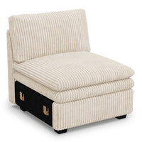 Ivory-Beige-/-Corduroy-Module-Seat