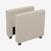 Ivory-Beige-/-Corduroy-Module-Pair-of-Arms
