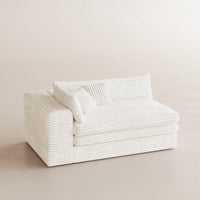 White-Beige-/-Corduroy-Module-Left-Wide-Seat