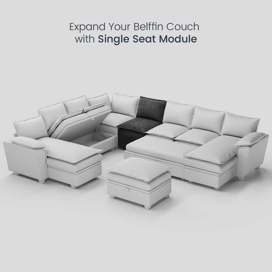 Graphite-Grey-/-Chenille-Module-Seat