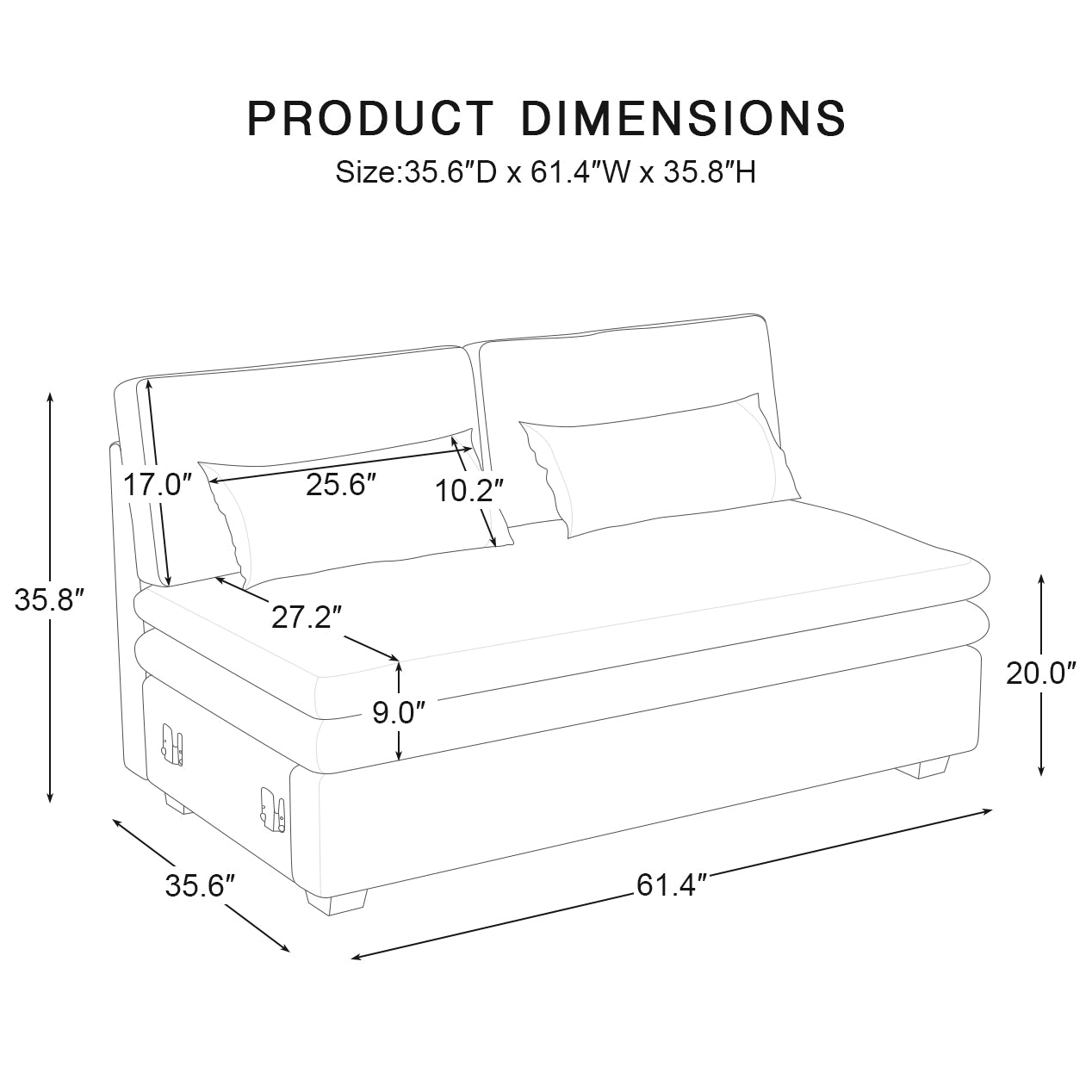 b-loveseat-dimension