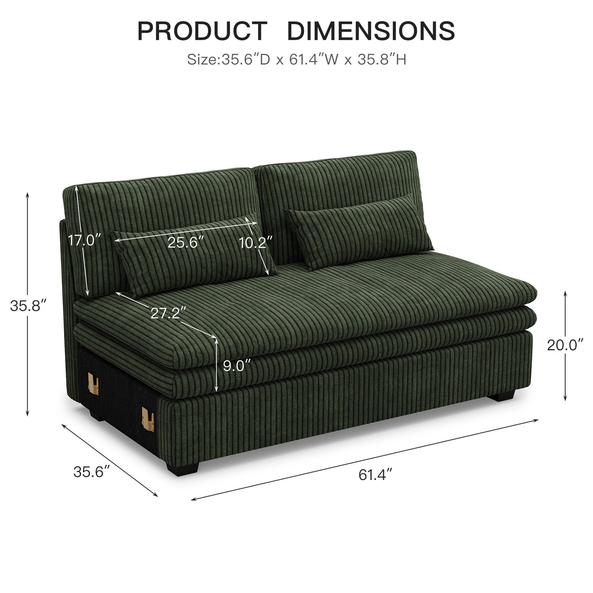 corduroy-olivewood-green-b-loveseat-dimension